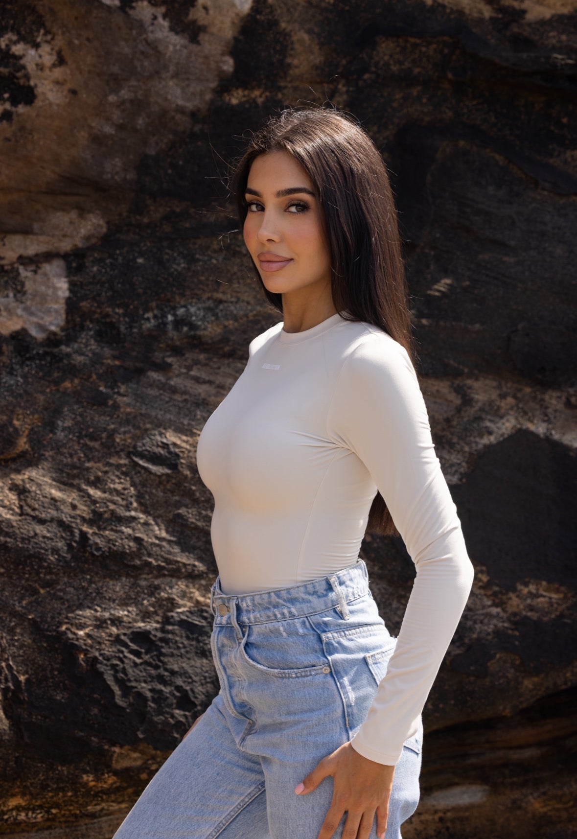 Sculpted Long Sleeve 0.1 - White Bone