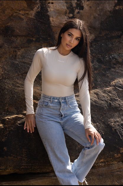 Sculpted Long Sleeve 0.1 - White Bone